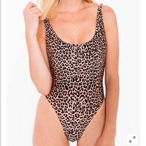 CHEETAH PRINT HIGH CUT ONE PIECE
