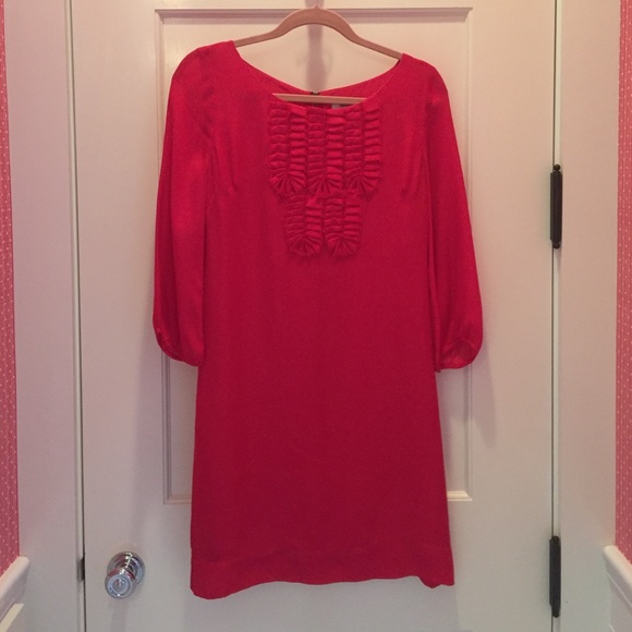 Beth Bowley pink dress