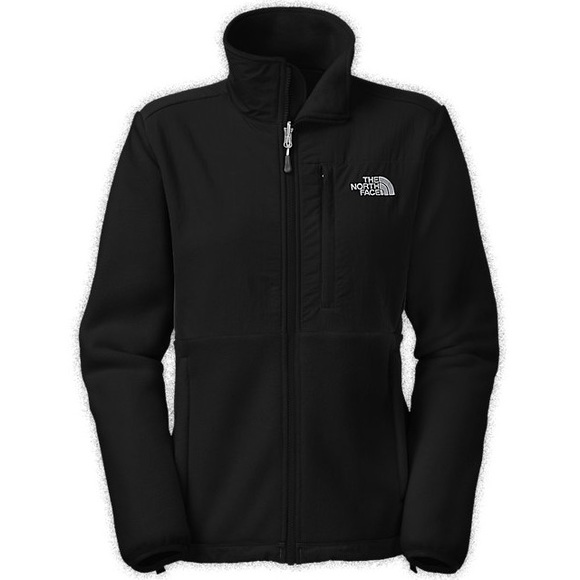 North Face Denali black fleece jacket