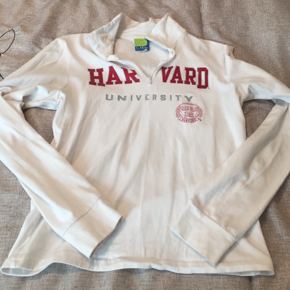 Harvard crew neck half zip size M