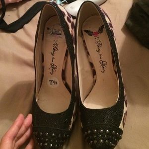 Leopard heels