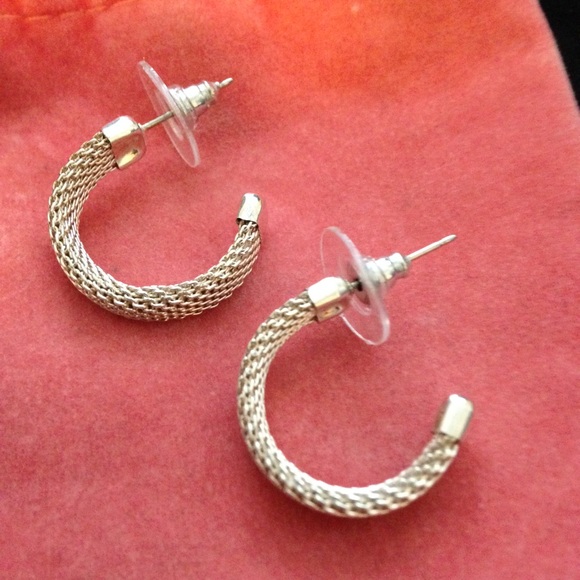 Silver earrings. May be silver plated?😐 excellent