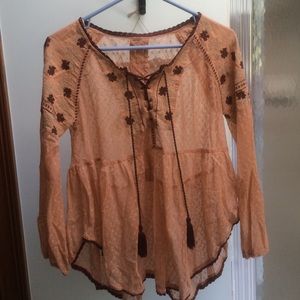 Cute hippie top