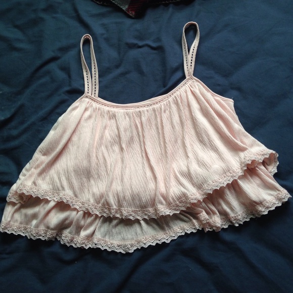 Pink Crop Top