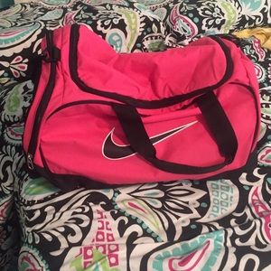 Nike pink sports bag