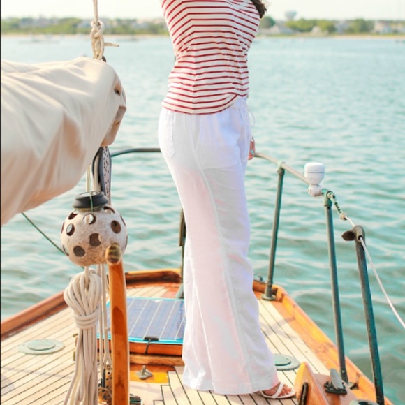 🍂🍁Gorgeous White linen pants