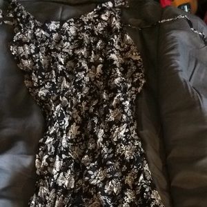 Printed long legged romper/jumpsuit