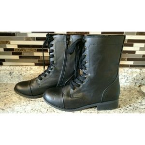 Black Combat Boots