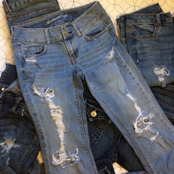 American Eagle Outfitters Denim - American Eagle distressed ARTIST stretch 4 R