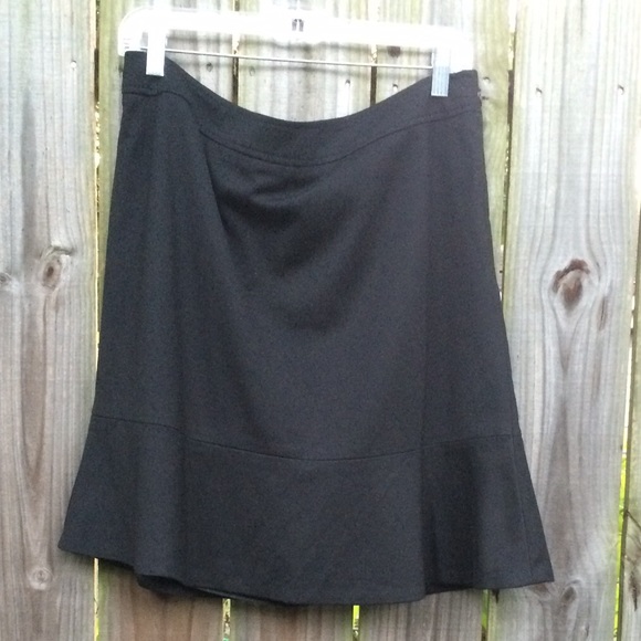Loft Black Skirt - Picture 1 of 4