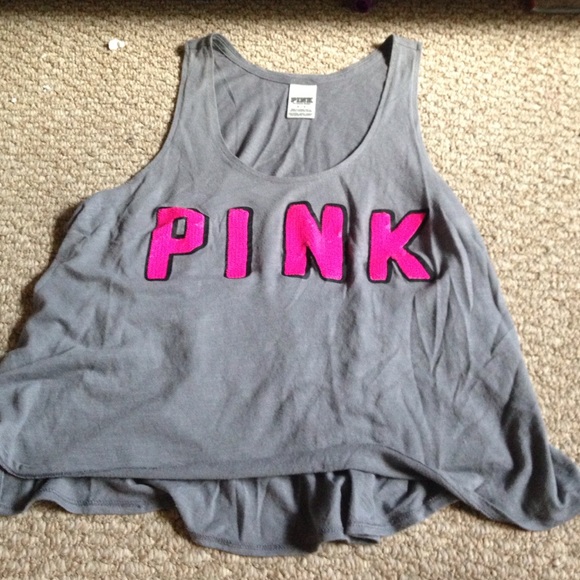Pink tank.