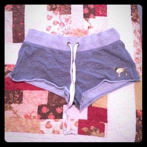 Grey PINK pajama shorts