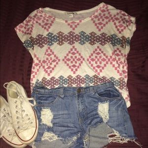 Tribal print shirt