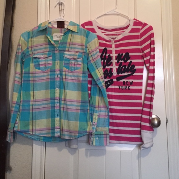 2 Aeropostale Long sleeve shirt