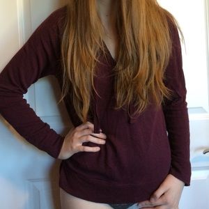 Maroon pullover