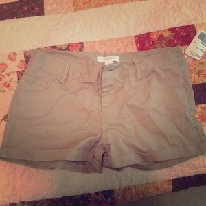 Khaki shorts