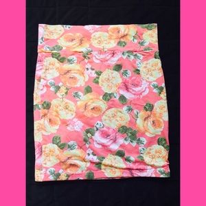 Forever 21 floral skirt.