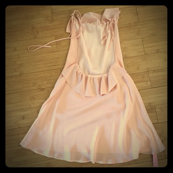 Aaron Ashe Dresses & Skirts - Aaron Ashe backless silk dress GORGEOUS