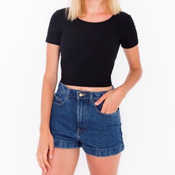 American Apparel crop top