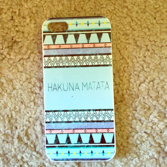 Hakuna Matata tribal iPhone case