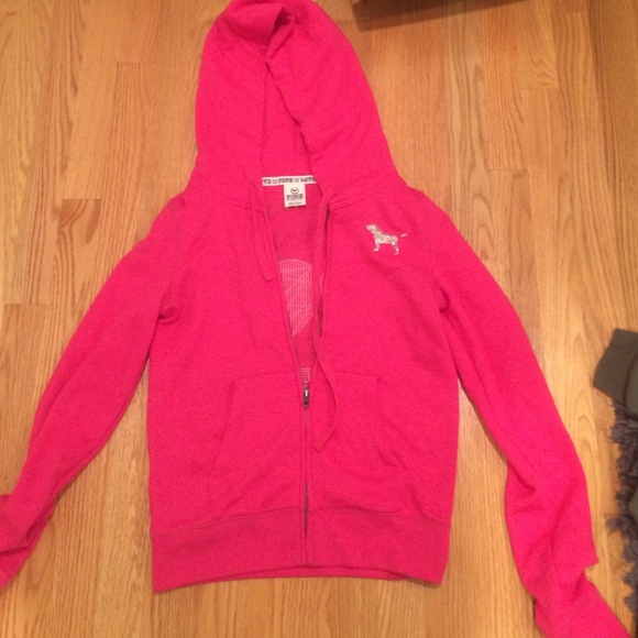 PINK hooded sweatshirt