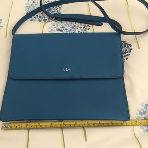 Beautiful blue Ralph Lauren bag