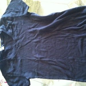 Black v-neck