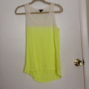 M Theory Highlighter Yellow Tank