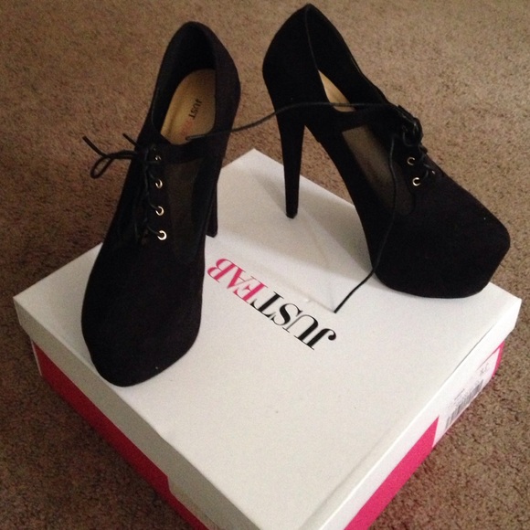 Black heels