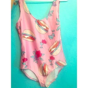 Cheeseburger swim suit
