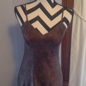 Sateen Cotton Slip Dress