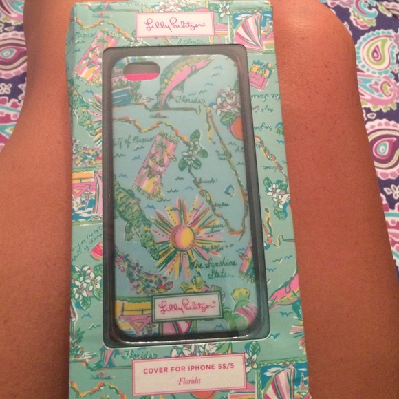 NWT Lilly Pulitzer Florida iphone 5 case