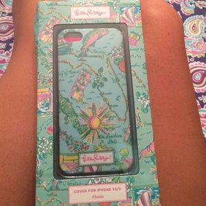 NWT Lilly Pulitzer Florida iphone 5 case