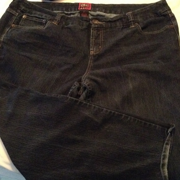 Torrid brand dark blue denim