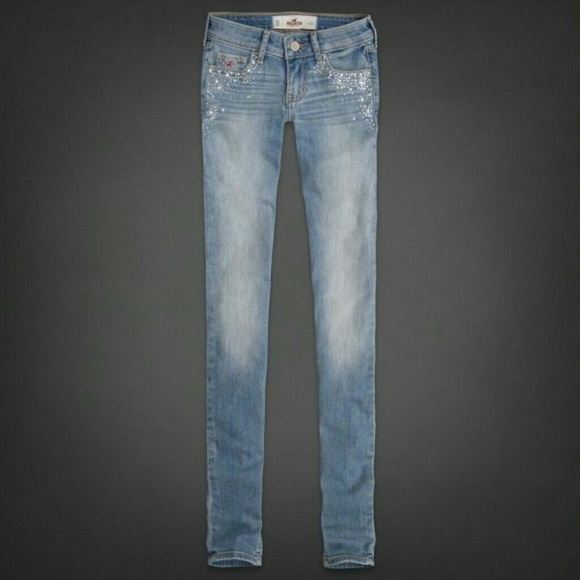 💰💰Sold💰💰Embellished Super Skinny Jeans Size 3R