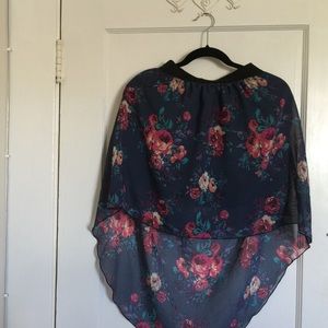 Floral high low, medium