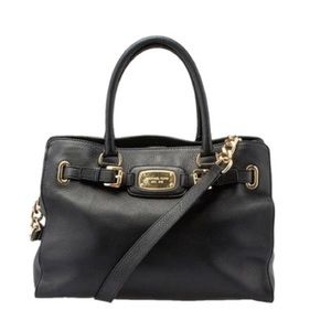 Michael Kors Hamilton Leather Bag.