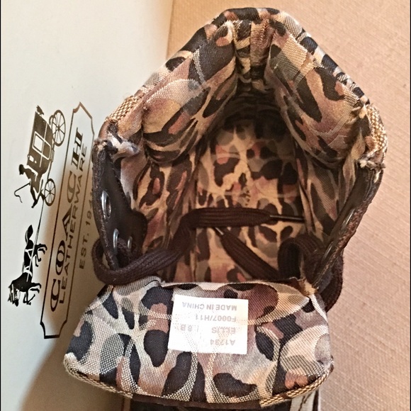 Coach "Ellis" Signature High-Top Sneaker - Picture 4 of 4