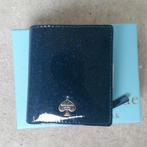 Kate Spade Small Stacy Wallet (Glitterbug)