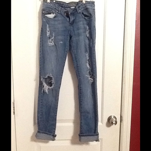 Boy friend jeans