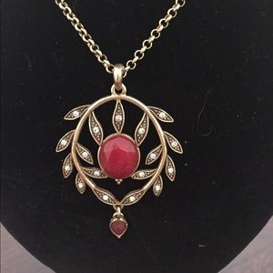 Lucky Brand necklace and earrings