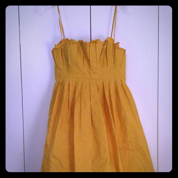 JS Collections cotton taffeta a - line dress sz 4