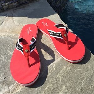 Authentic kate spade flip flops Pre-Black sale