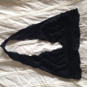 Urban outfitters black bralett