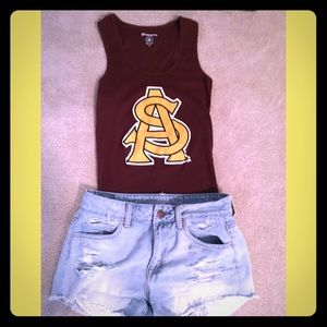 ASU razorback tank top