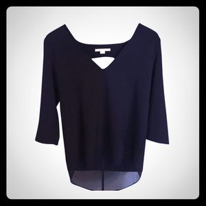 Cooper & Ella double layer shirt with zip back