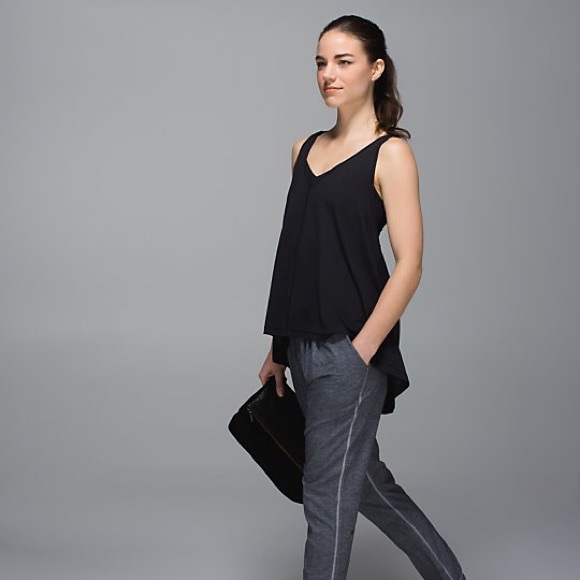 lululemon oneness tank black