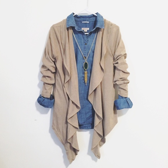 Classic Draped Cardigan