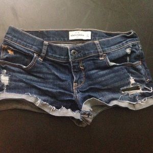 Abercrombie denim shorts