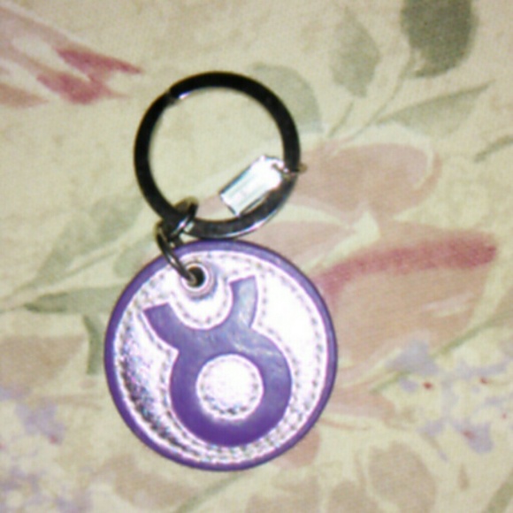 Coach Astrology Taurus key chain FOB. - Picture 1 of 2